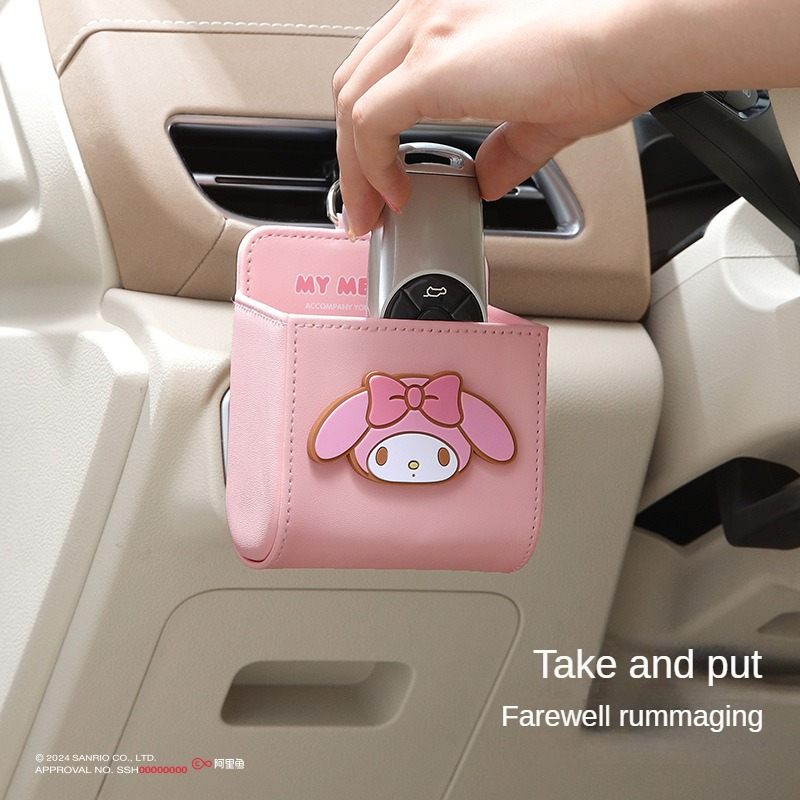 Sanrio Kuromi Hello Kitty Car  - Kawaii Tech Accessories ulasan dan harga